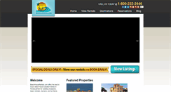 Desktop Screenshot of beachhouserentals.com